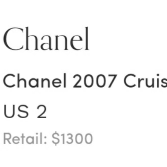 CHANEL Cruise jeans 2007 - Picture 8 of 8